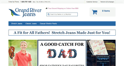 Desktop Screenshot of grandriverjeans.com